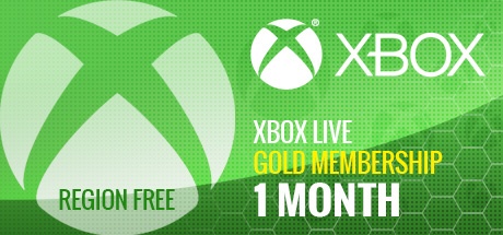 xbox live gold 1 month membership