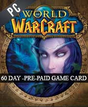 Buy World of Key Time days Digital Warcraft 60 Code EU Prepaid Card