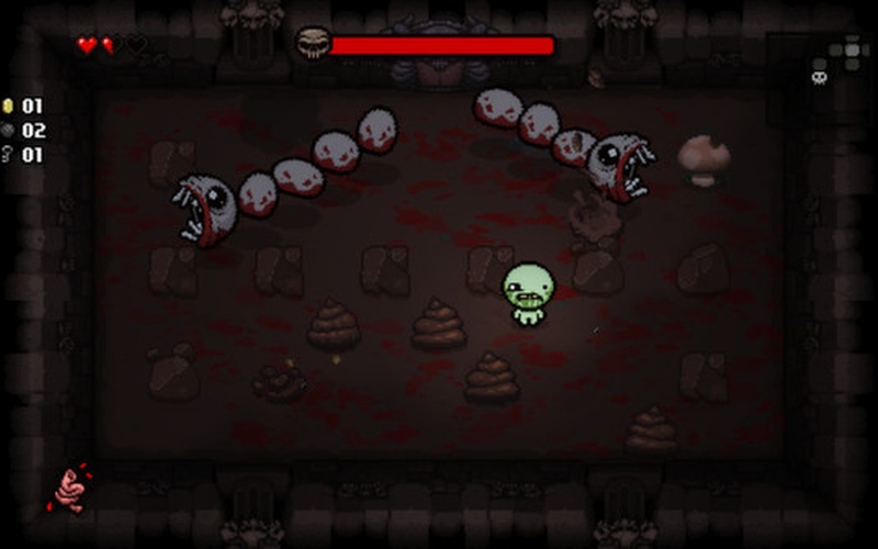 The binding of isaac rebirth комната с кроватью