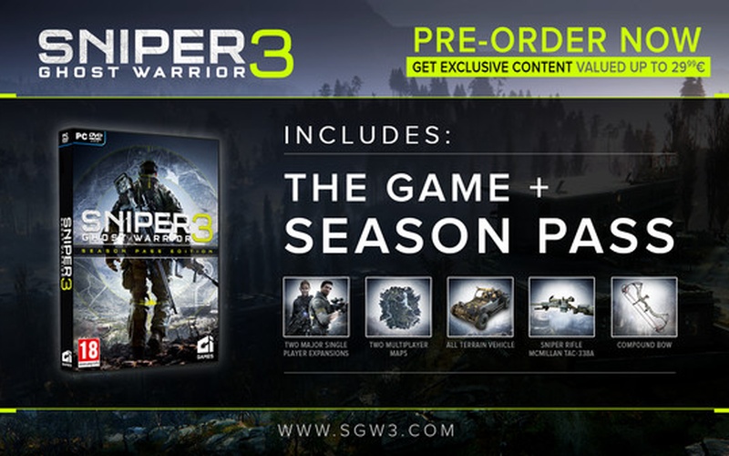 Sniper Ghost Warrior 3 - Season Pass DLC
