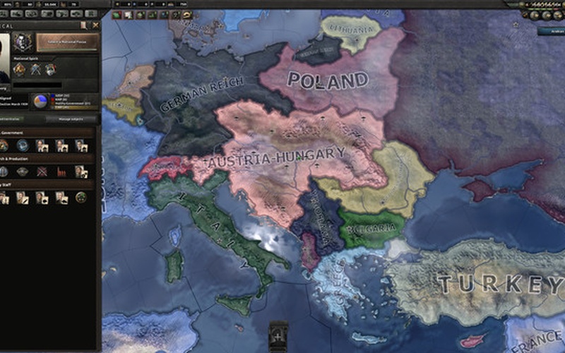 Hearts of Iron IV: Death or Dishonor EUROPE
