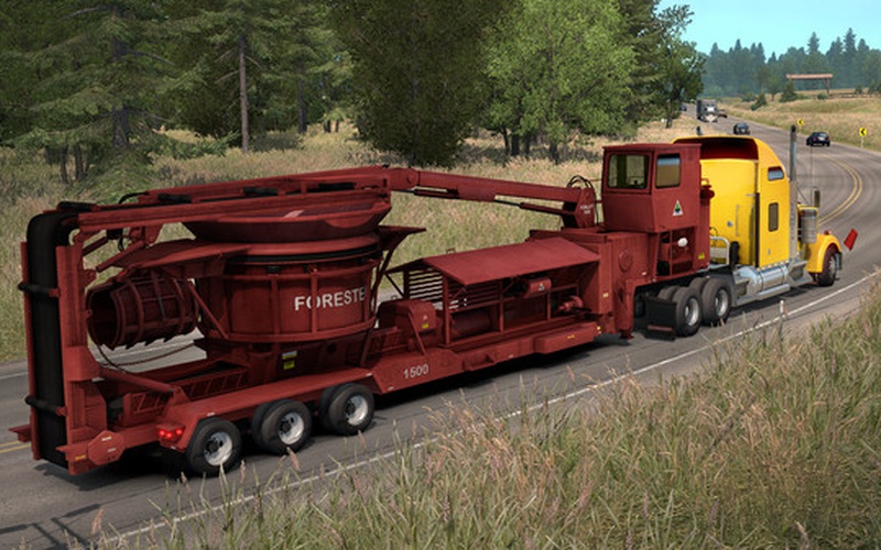 American Truck Simulator - Forest Machinery EUROPE