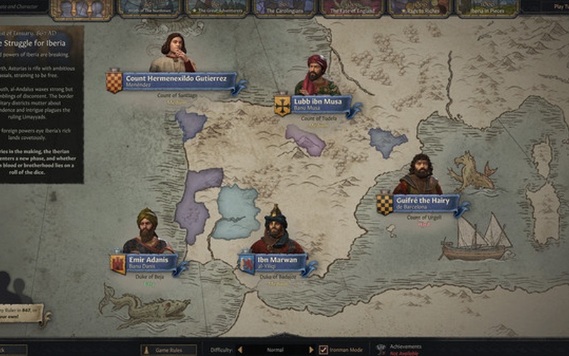 Crusader Kings III: Fate of Iberia EUROPE