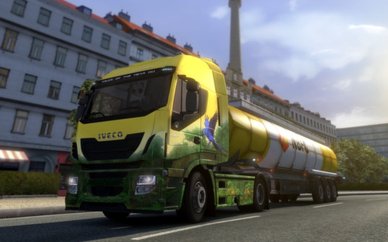 Заставка euro truck simulator 2