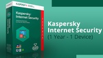 Kaspersky Internet Security (1 YEAR / 1 DEVICE)