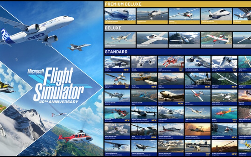 Comprar o Microsoft Flight Simulator Standard 40th Anniversary Edition