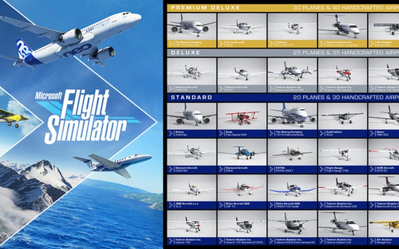 Microsoft Flight Simulator Premium Deluxe - Windows 10