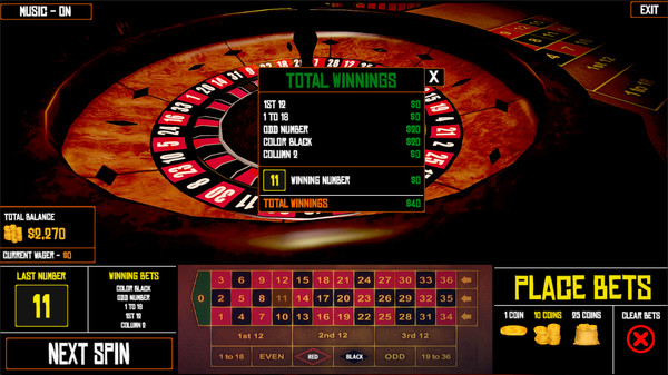 Roulette Simulator 2