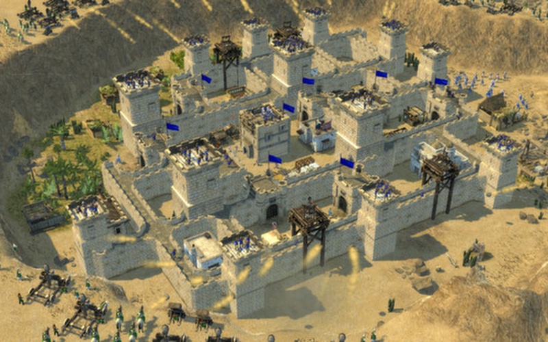 Stronghold crusader как увеличить численность армии