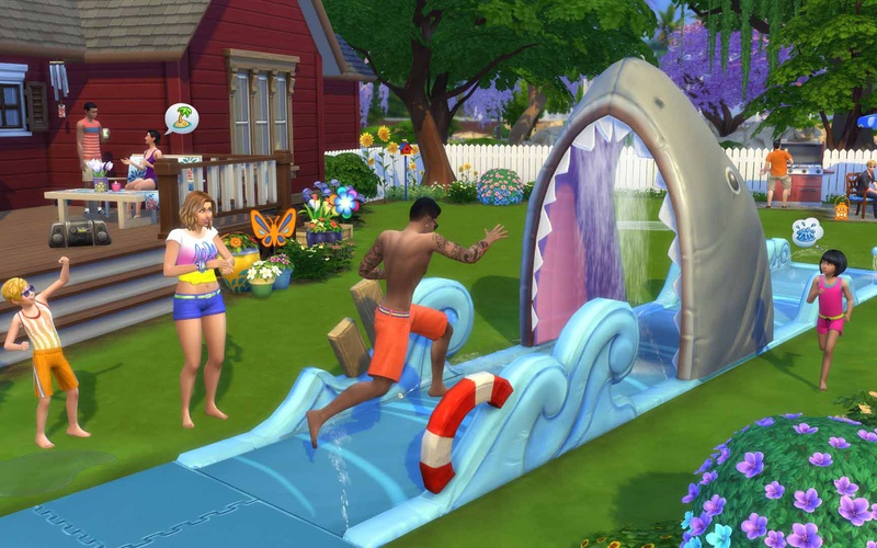 The Sims 4 Backyard Stuff