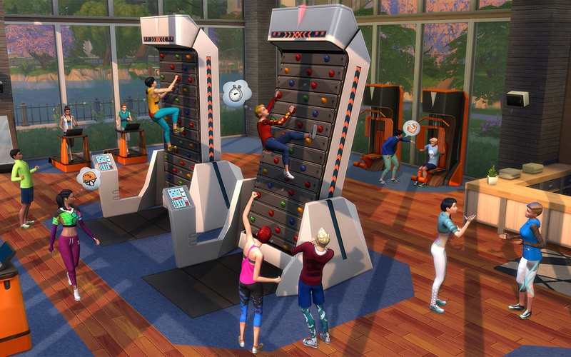 The Sims 4 Fitness Stuff NA