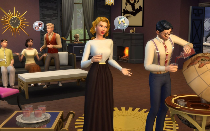 The Sims 4 Vintage Glamour Stuff