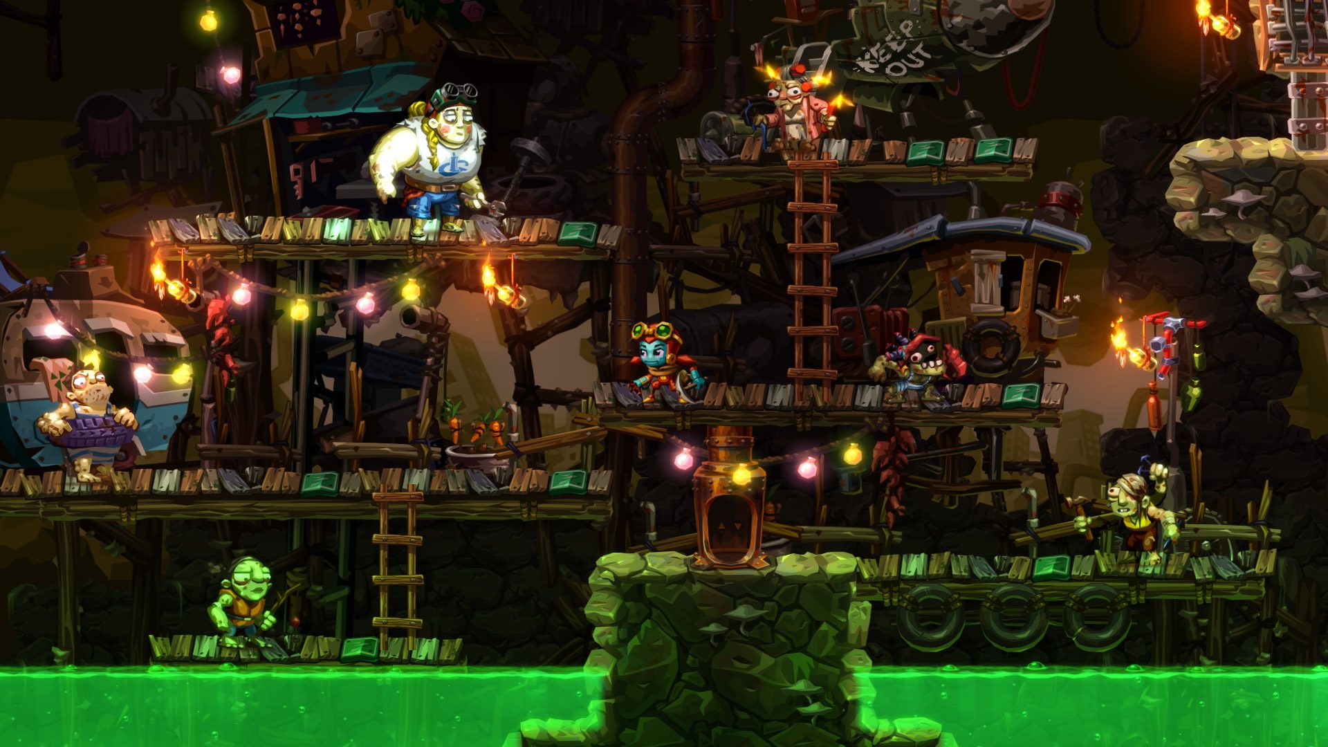 steamworld dig 2 coop